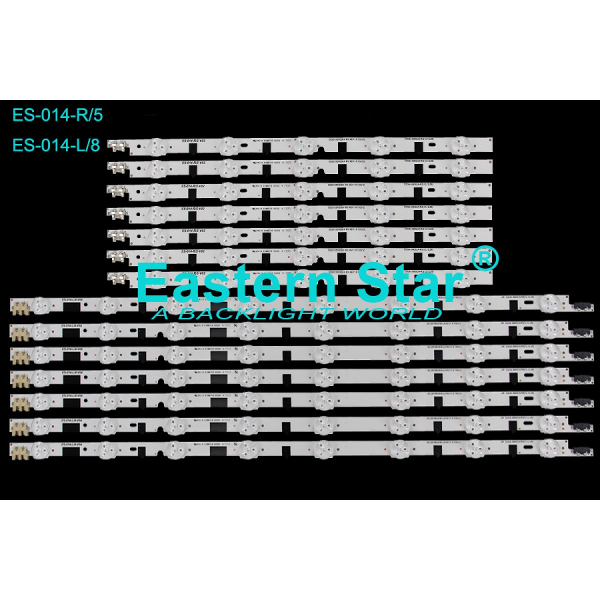 ES-014, SAMSUNG, D2GE-390SCB-R3, D2GE-390SCA-R3, BN96-25303A, BN96-25302A, TV LED BAR