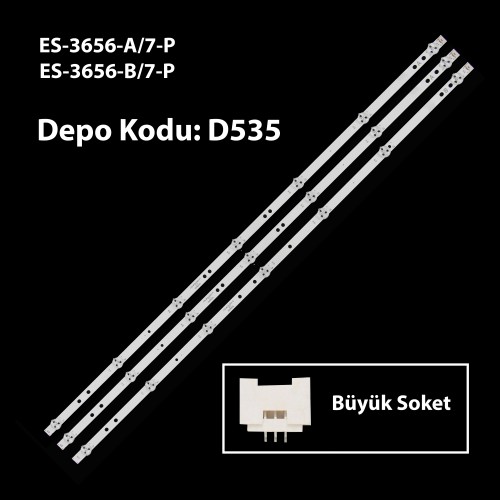 ES-3656-P, 17DLB43VER13-A, 17DLB43VER13-B, 23683785, 23726478, 23677333 , TV LED BAR